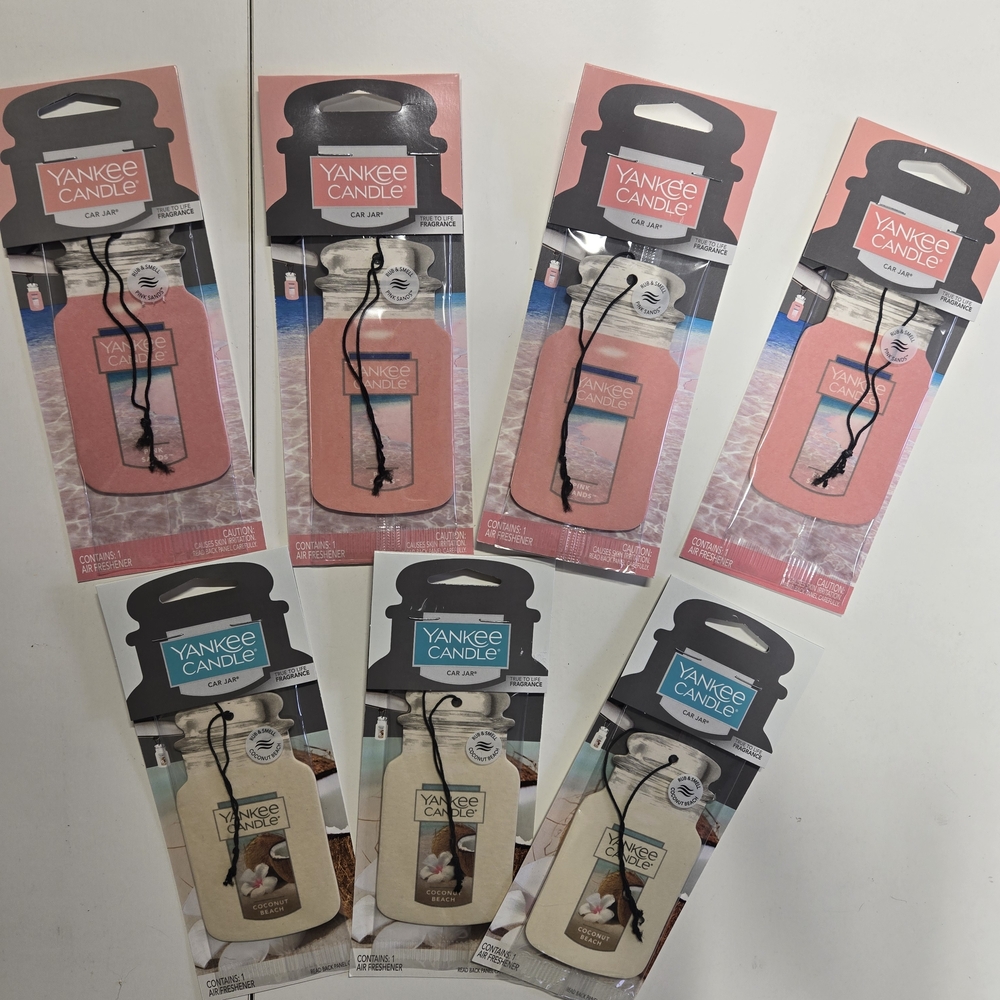 Yankee Candle Pink Car Air Freshener